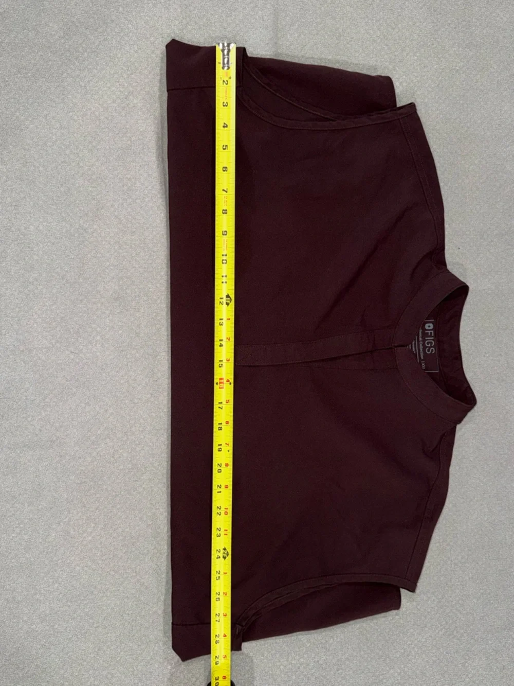 FIGS Rafaela Sleeveless Pullover Tunic - Chocolate - Picture 4 of 4